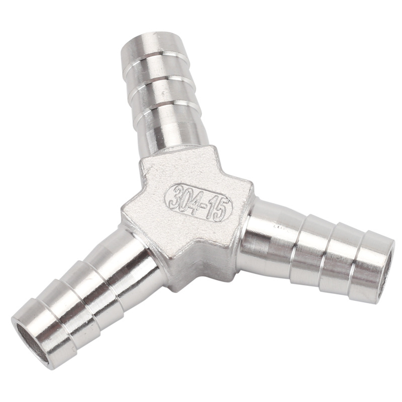 3 Yolu Y Şekilli Dikenli Kuplaj Borusu Su Yağı ve Gazına Bağlantı